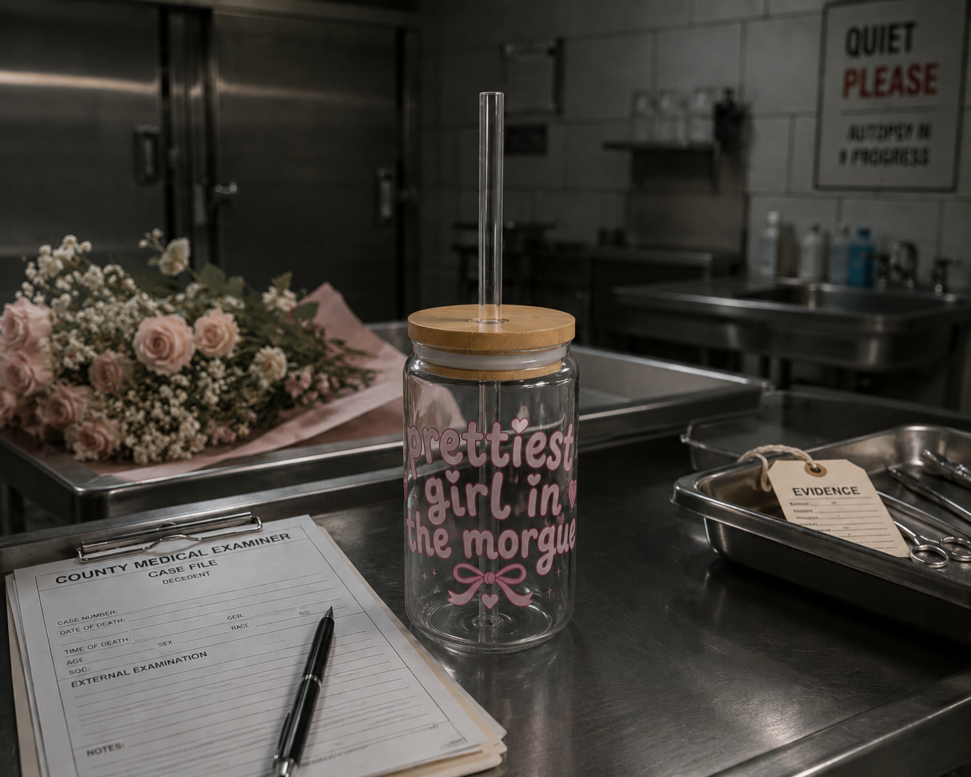 Prettiest Girl 16oz tumbler