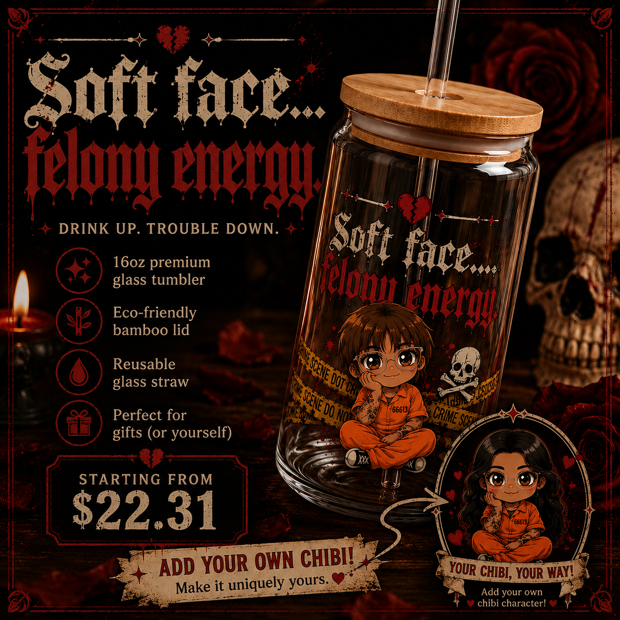 Soft Face 16oz