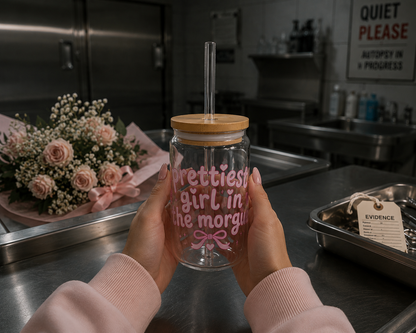 Prettiest Girl 16oz tumbler